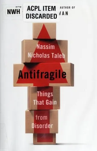Cover of Antifragile by Nassim Nicholas Taleb, Genís Sánchez Barberán, Albino Santos Mosquera