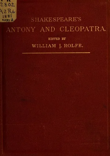 Cover of Antony and Cleopatra by William Shakespeare