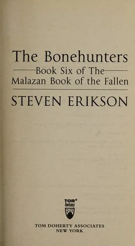 Cover of Bonehunters by Steven Erikson
