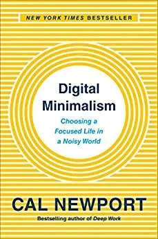 Cover of Digital Minimalism by Cal Newport