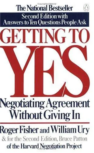 Cover of Getting to yes by Roger Drummer Fisher, Bruce Patton, William Ury
