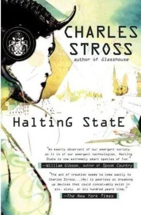 Cover of Halting State by Charles Stross
