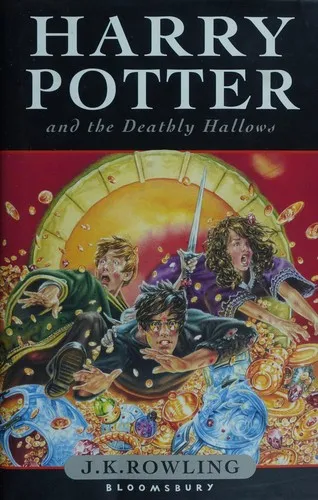 Cover of Harry Potter and the Deathly Hallows by J. K. Rowling