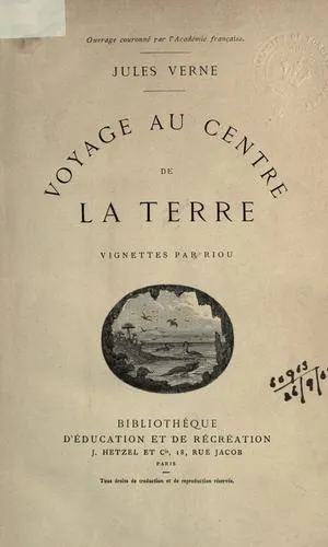 Cover of Journey to the Center of the Earth by Jules Verne