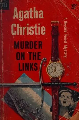 Cover of Murder on the Links by Agatha Christie