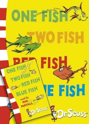 Cover of One Fish, Two Fish, Red Fish, Blue Fish by Dr. Seuss