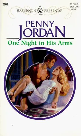 Cover of One Night in His Arms by Penny Jordan