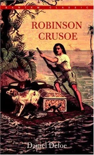 Cover of Robinson Crusoe by Daniel Defoe, J. J. Grandville, Petrus Borel