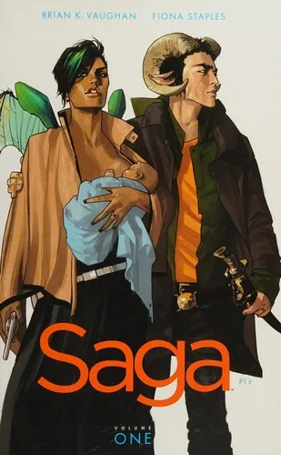 Cover of Saga by Brian K. Vaughan