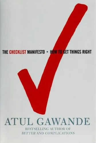 Cover of The Checklist Manifesto by Atul Gawande