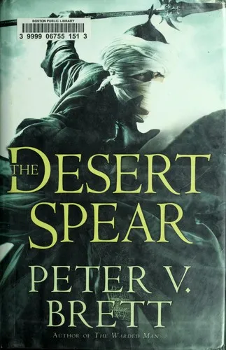 Cover of The desert spear by Peter V. Brett