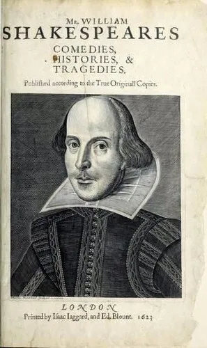 Cover of The first folio of Shakespeare by William Shakespeare