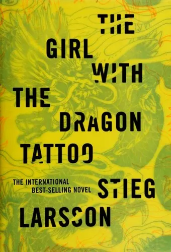Cover of the girl with the dragon tattoo by Stieg Larsson