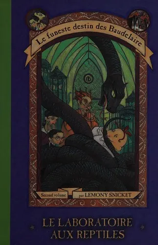 Cover of The Reptile Room by Lemony Snicket, Brett Helquist, Michael Kupperman