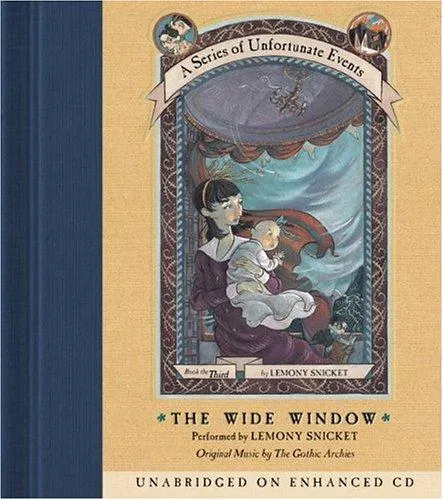 Cover of The Wide Window by Lemony Snicket, Brett Helquist, Michael Kupperman