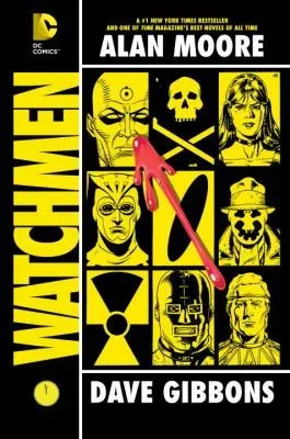 Cover of Watchmen by Alan Moore, Dave Gibbons, John Higgins
