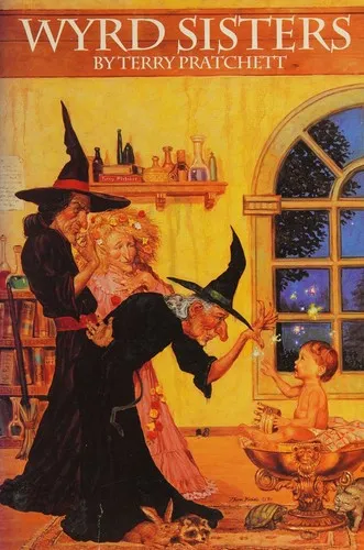Cover of Wyrd Sisters by Terry Pratchett